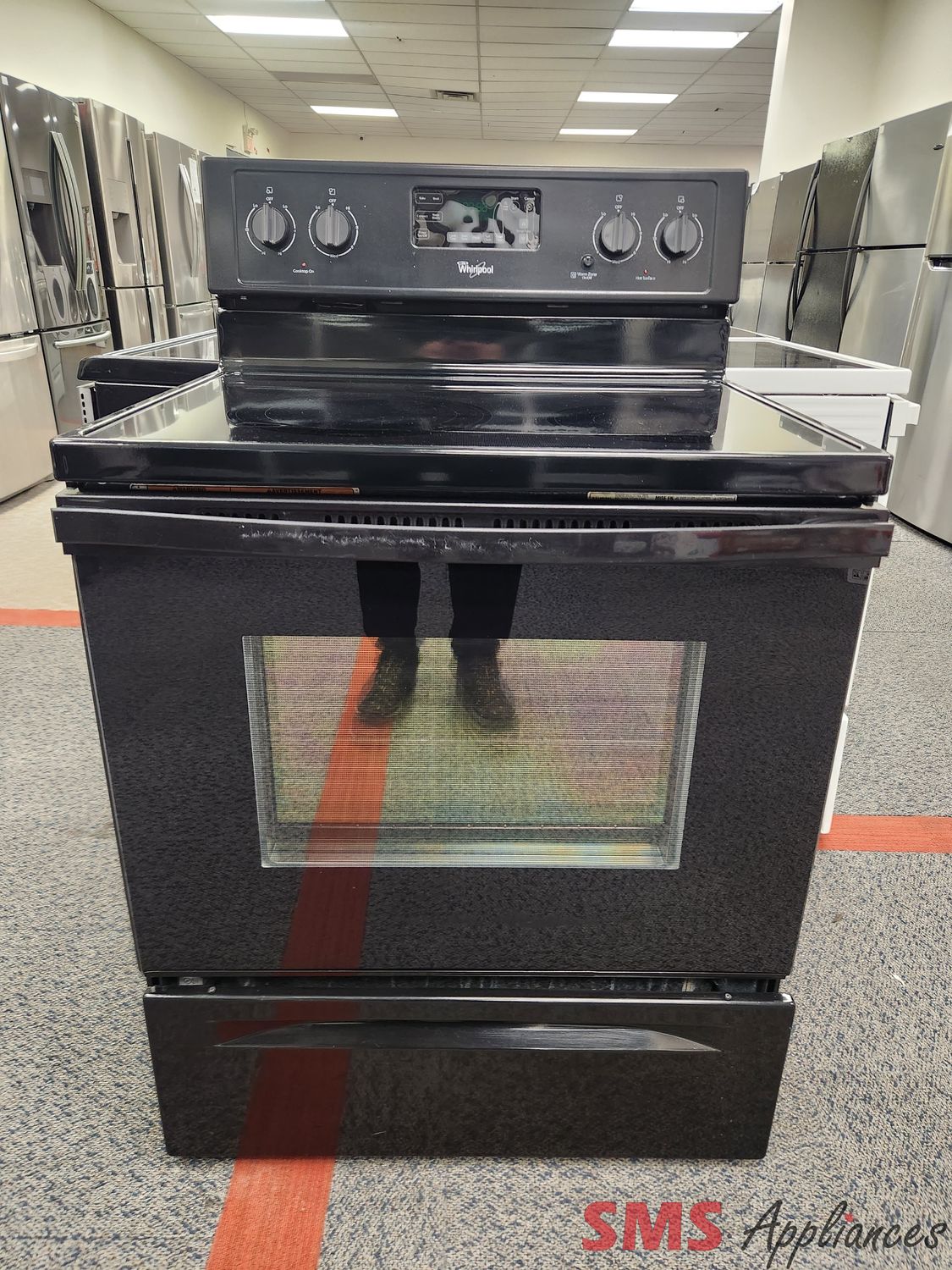 Whirlpool Glass Top Stove YWFE530C0EB0