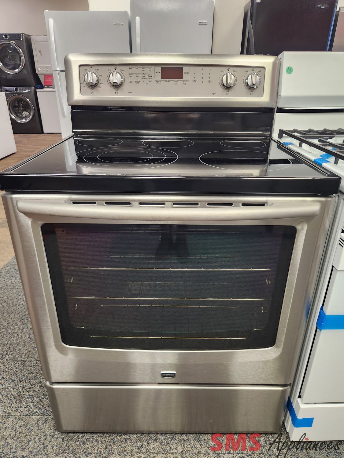 Maytag Glass Top Stove YMER8850DS