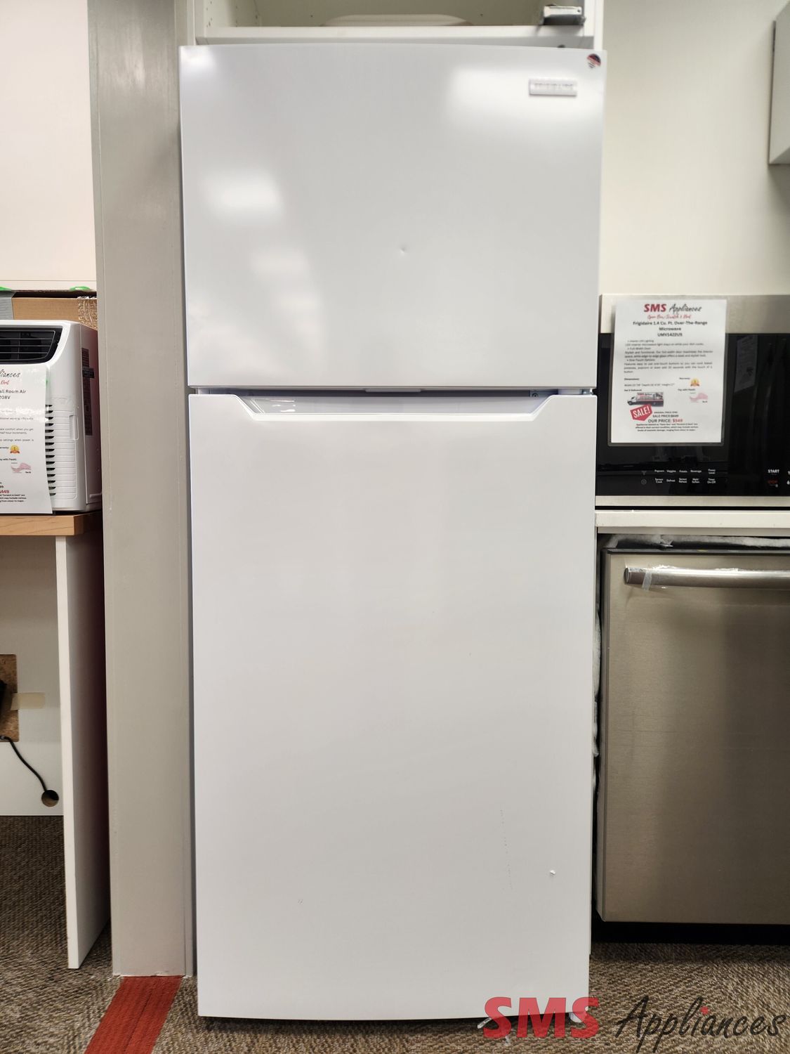 Open Box - Scratch & Dent Frigidaire 28" Top Mount Fridge FFHT1822UW