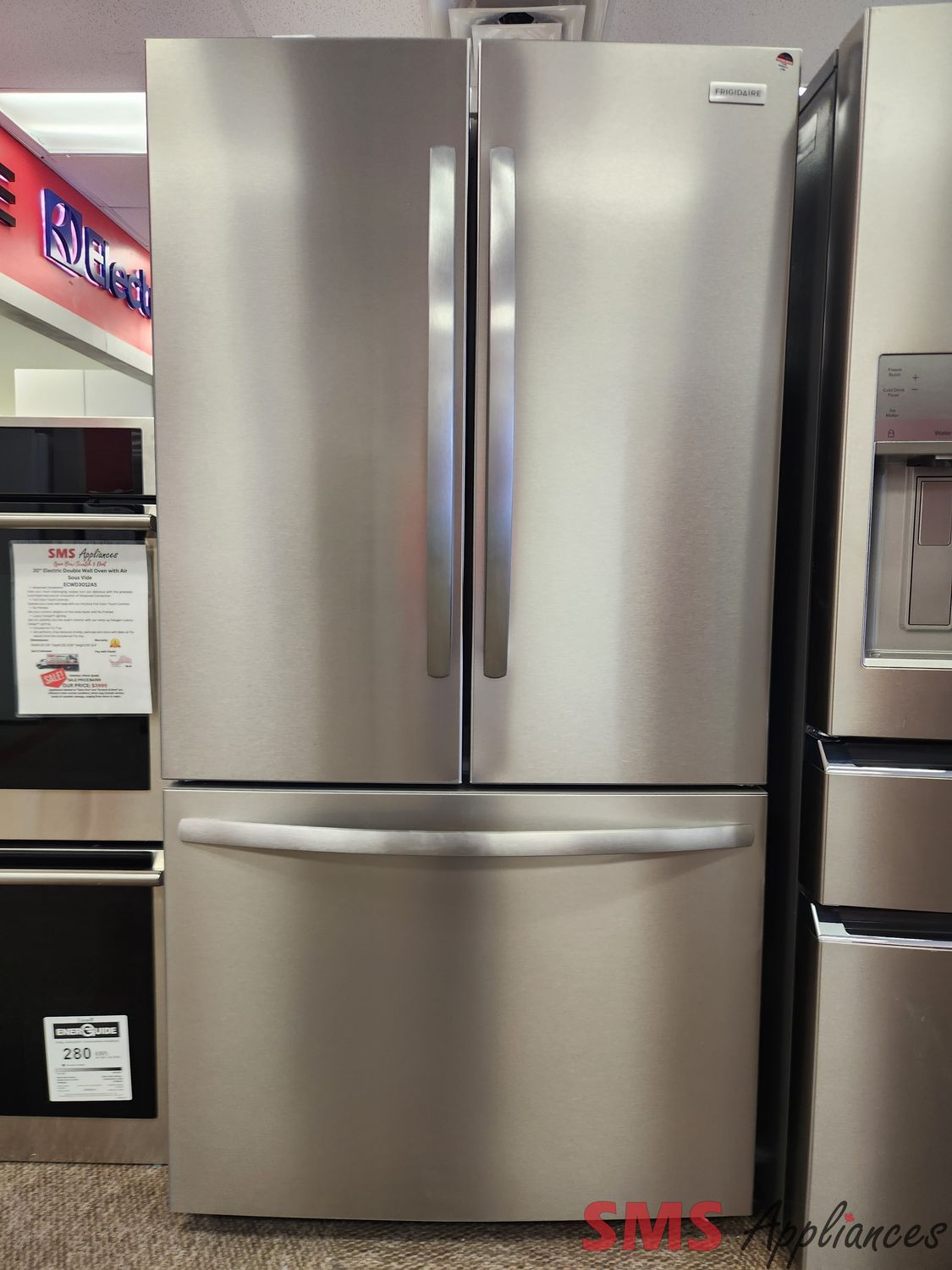 Open Box - Scratch & Dent Frigidaire 36" French Door Fridge FRFN2813AF