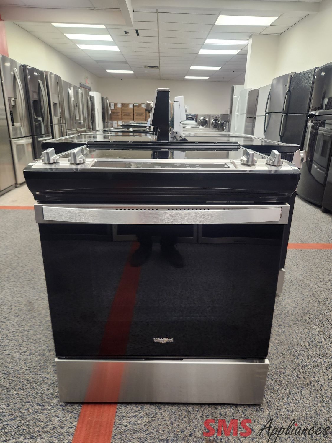 Whirlpool Glass Top Stove YWEE515S0LS2
