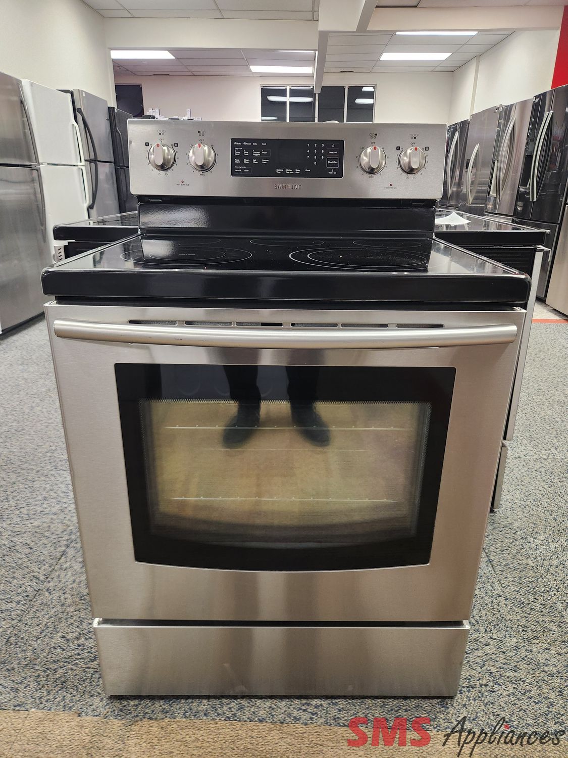 Samsung Glass Top Stove NE595R0ABSR
