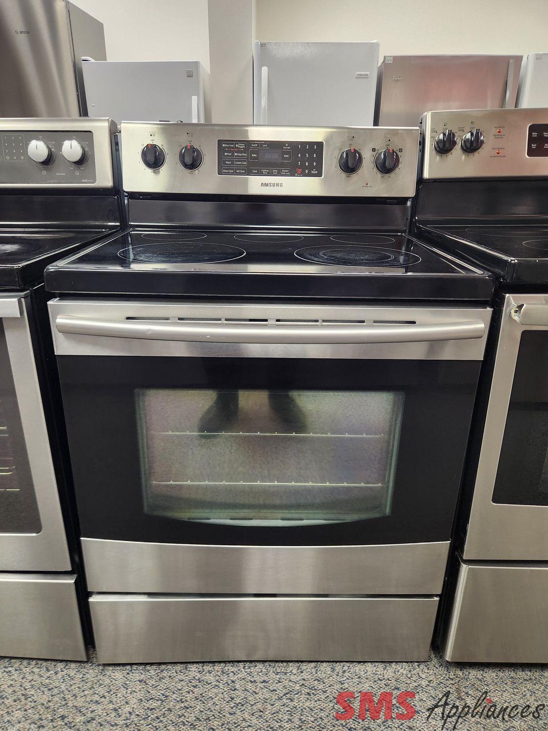 Samsung Glass Top Stove FE-R400SX