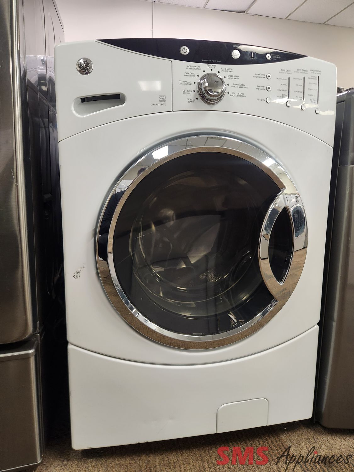 GE Front Load Washer GCVH6500K1WW