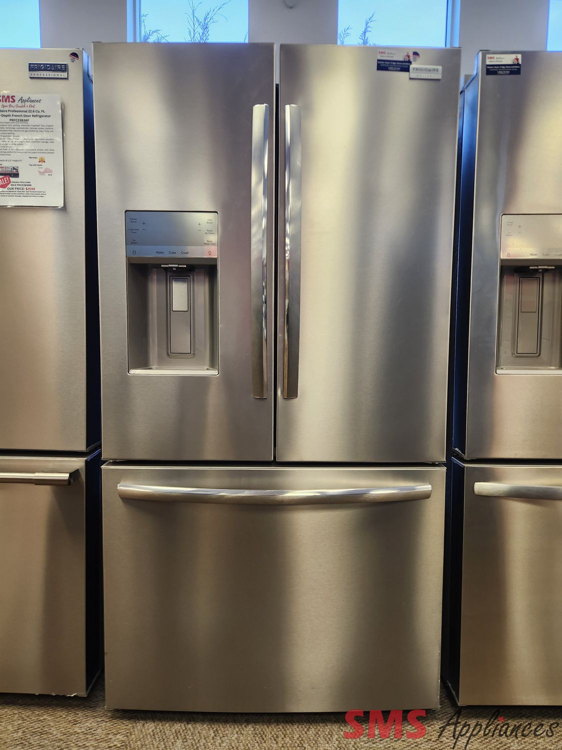 Open Box - Scratch & Dent Frigidaire Gallery 36" French Door Fridge GRFC2353AF
