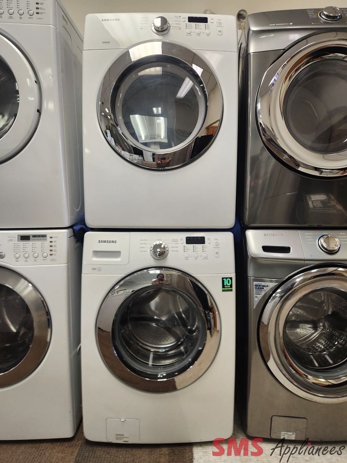 Samsung Washer & Dryer Set DV365ETBGWR/WF364BVBGWR