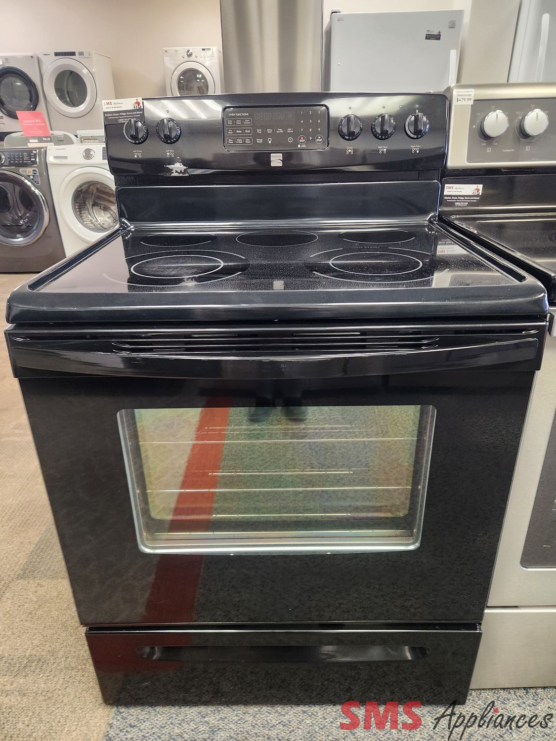 Kenmore Glass Top Stove