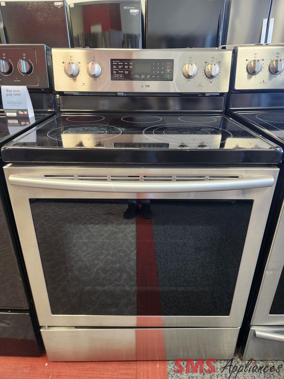 Samsung Glass Top Stove NE59J7630SS/AC