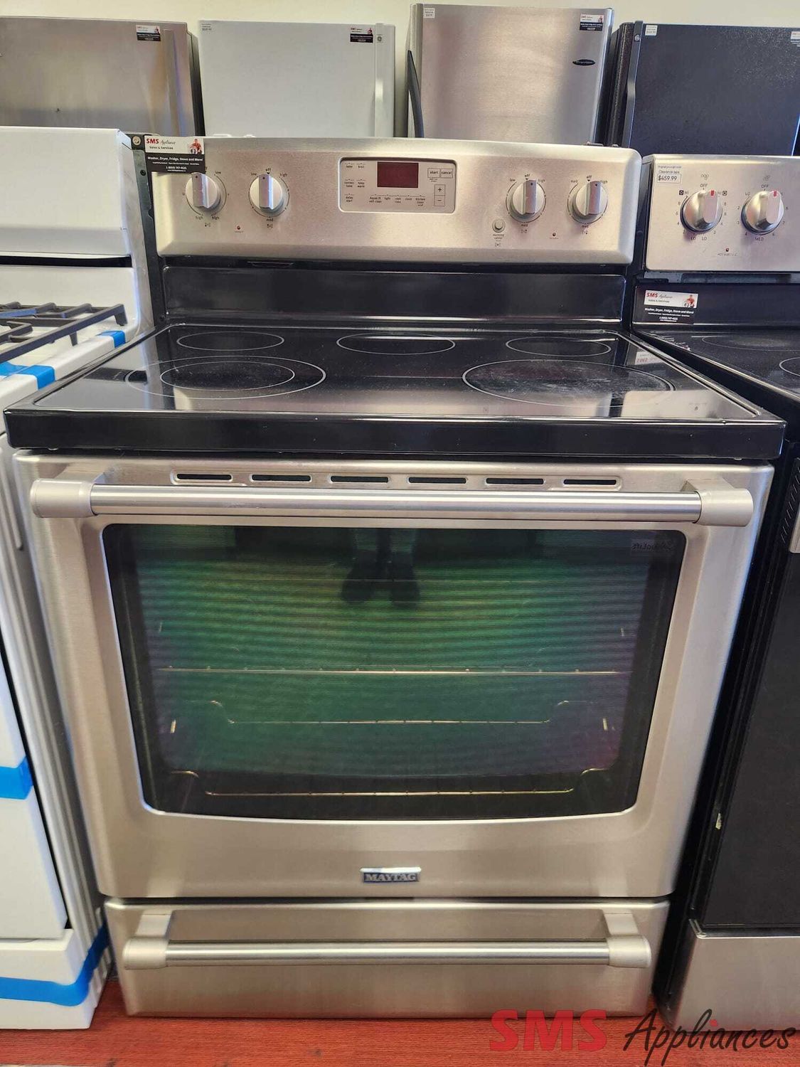 Maytag Glass Top Stove YMER8700DS