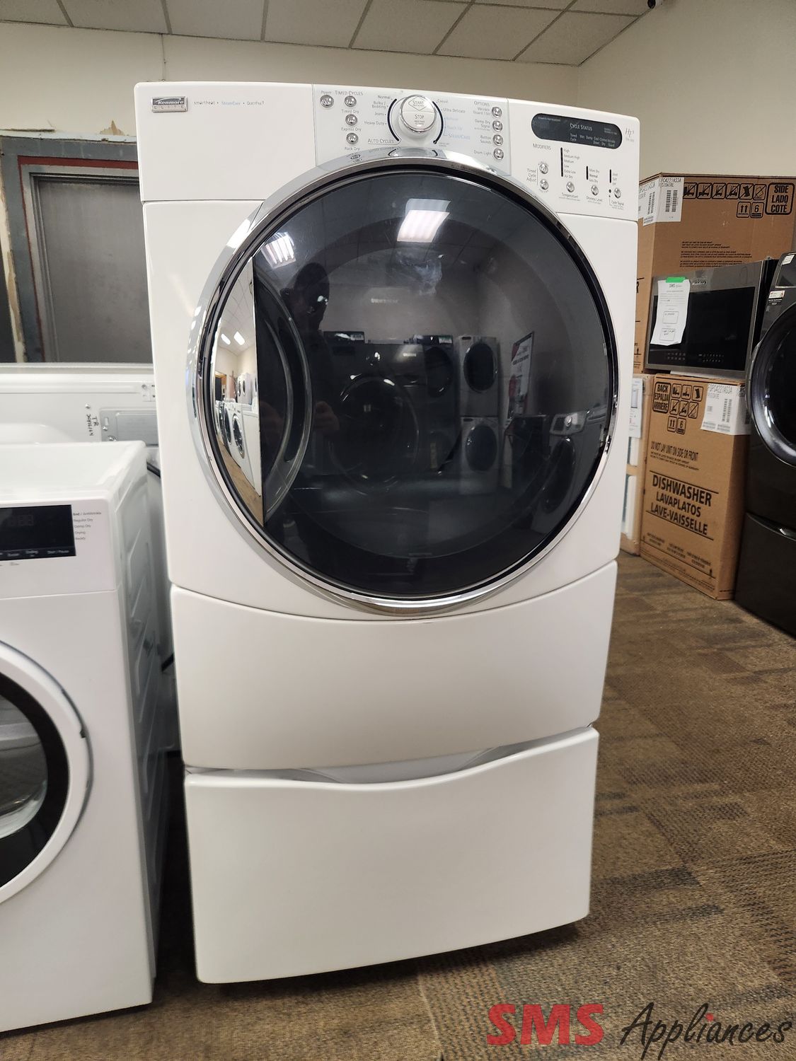 Kenmore Dryer With Pedestal 110.C877217