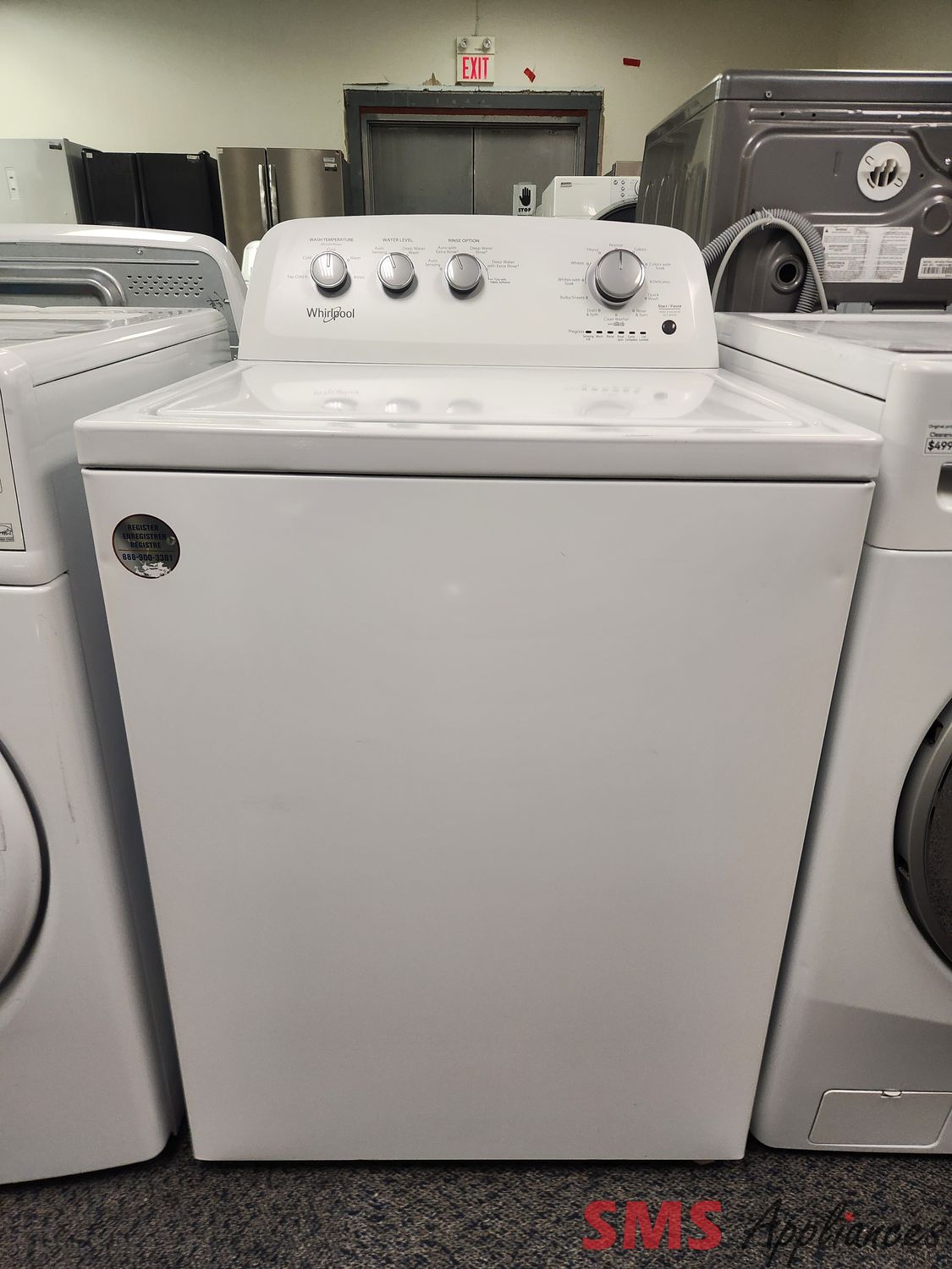 Whirlpool Top Load Washer WTW4855HW