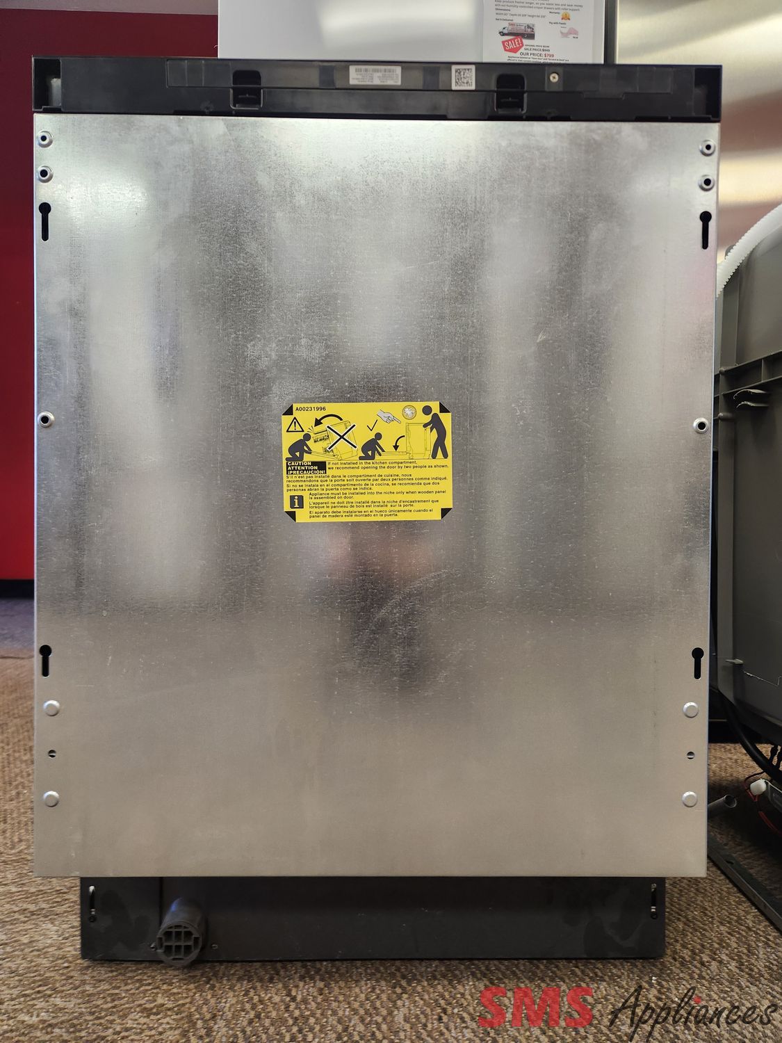 Open Box- Scratch & Dent Frigidaire 24" 49 dB Panel Ready Dishwasher FDSR4501AP