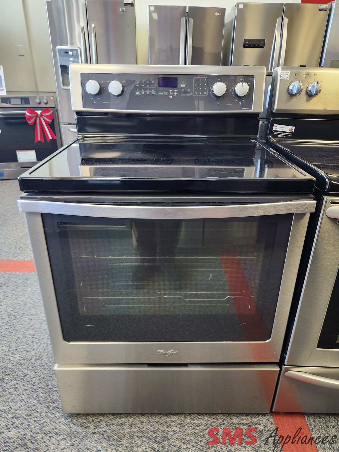 Whirlpool Glass Top Stove YWFE710H0AS