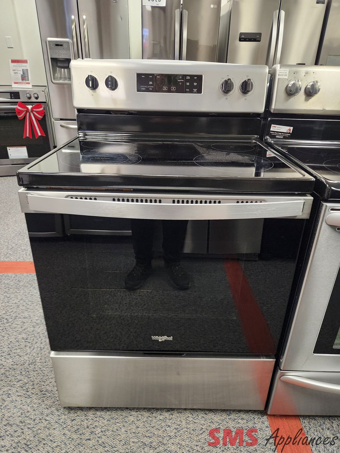 Whirlpool Glass Top Stove YWFE515S0JS