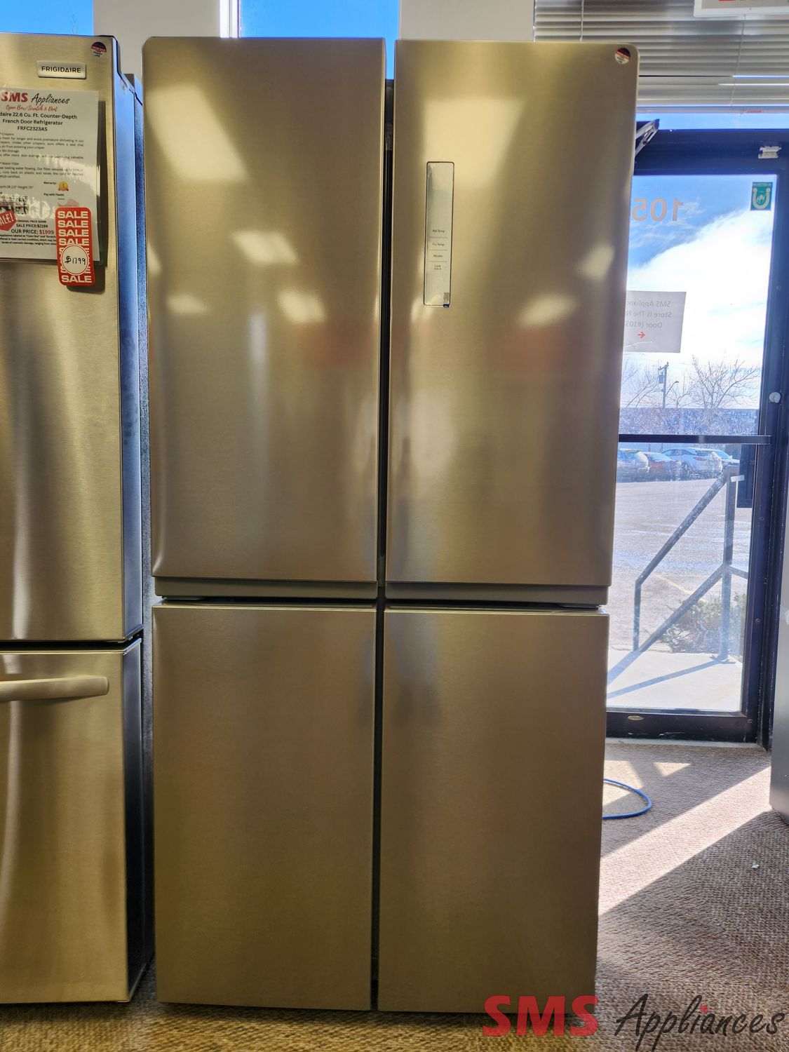 Open Box - Scratch & Dent Frigidaire 33" 4-Doors Fridge FRQG1721AV