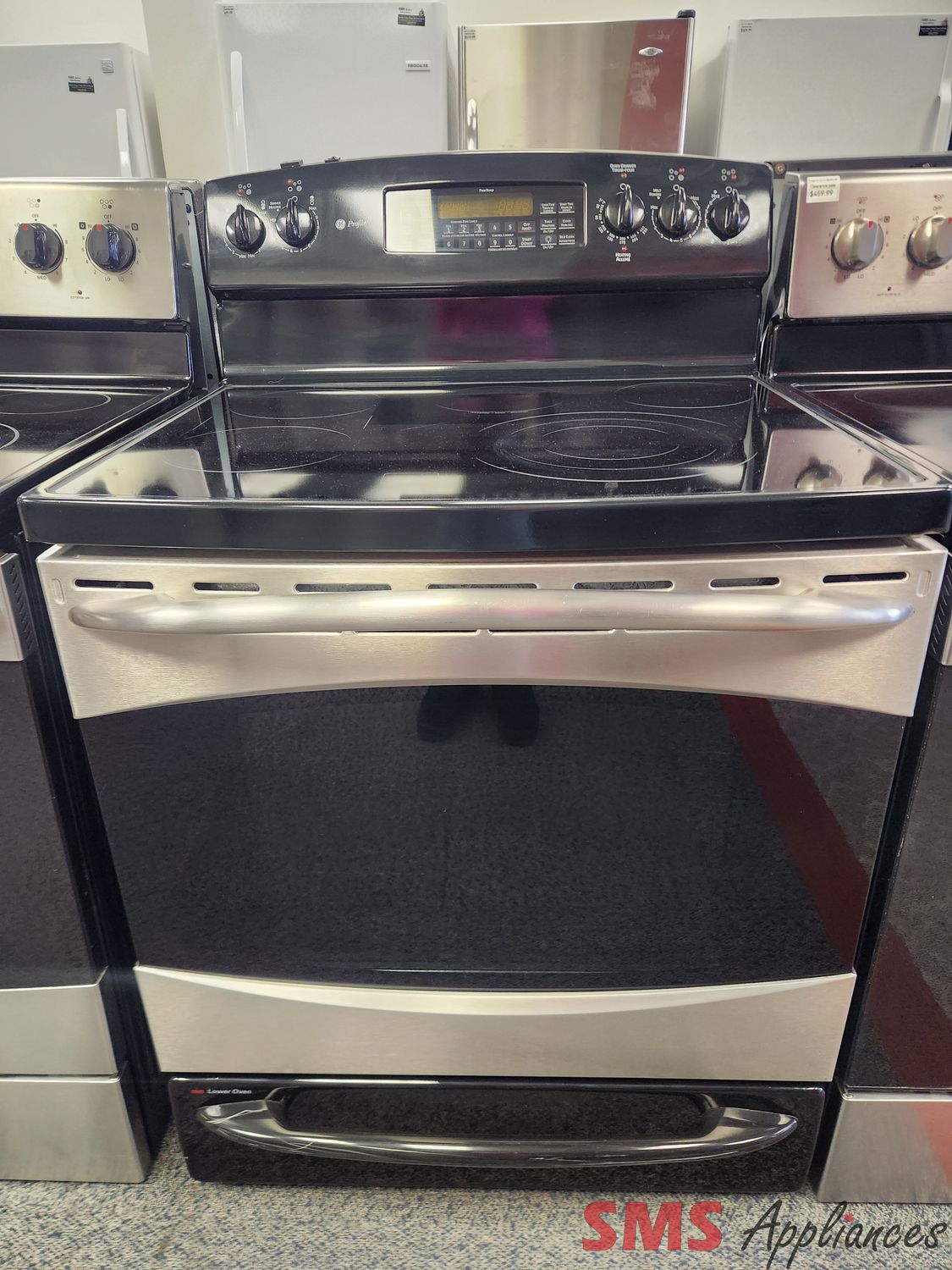 GE Glass Top Stove PCB969DR1BB