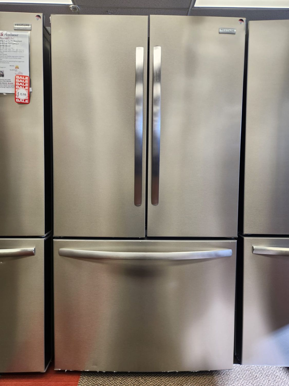 Open Box - Scratch & Dent Frigidaire 36" French Door Fridge FRFG232LAF