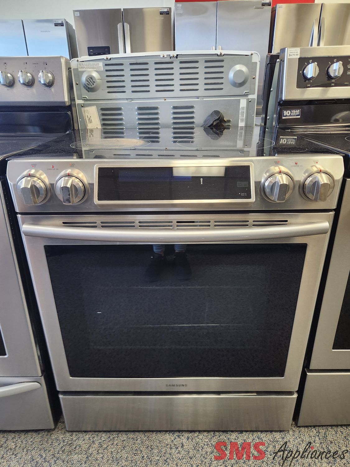 Samsung Glass Top Stove NE58F9500SS