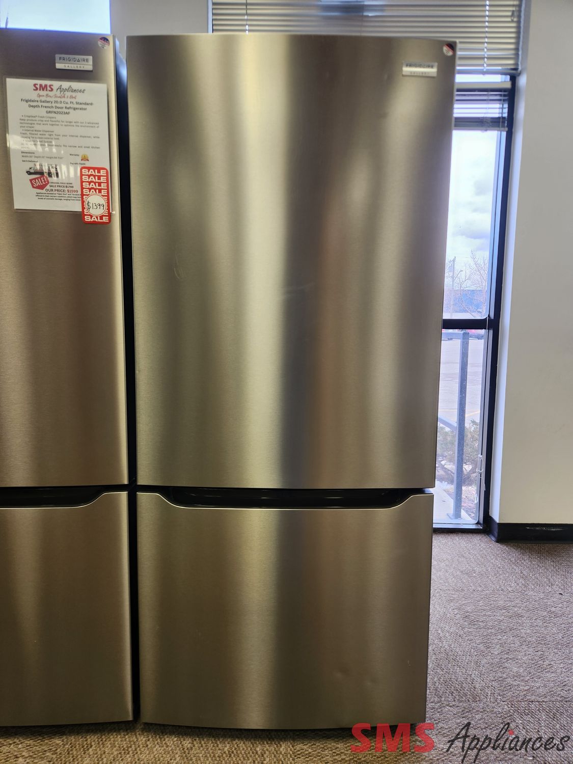 Open Box- Scratch & Dent Frigidaire Gallery 30" Bottom Mount Fridge GRBN2012AF