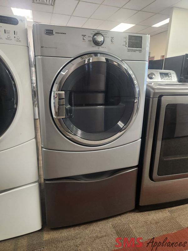 Maytag Dryer With Pedestal YMEDE250XL Maytag Dryer With Pedestal YMEDE250XL