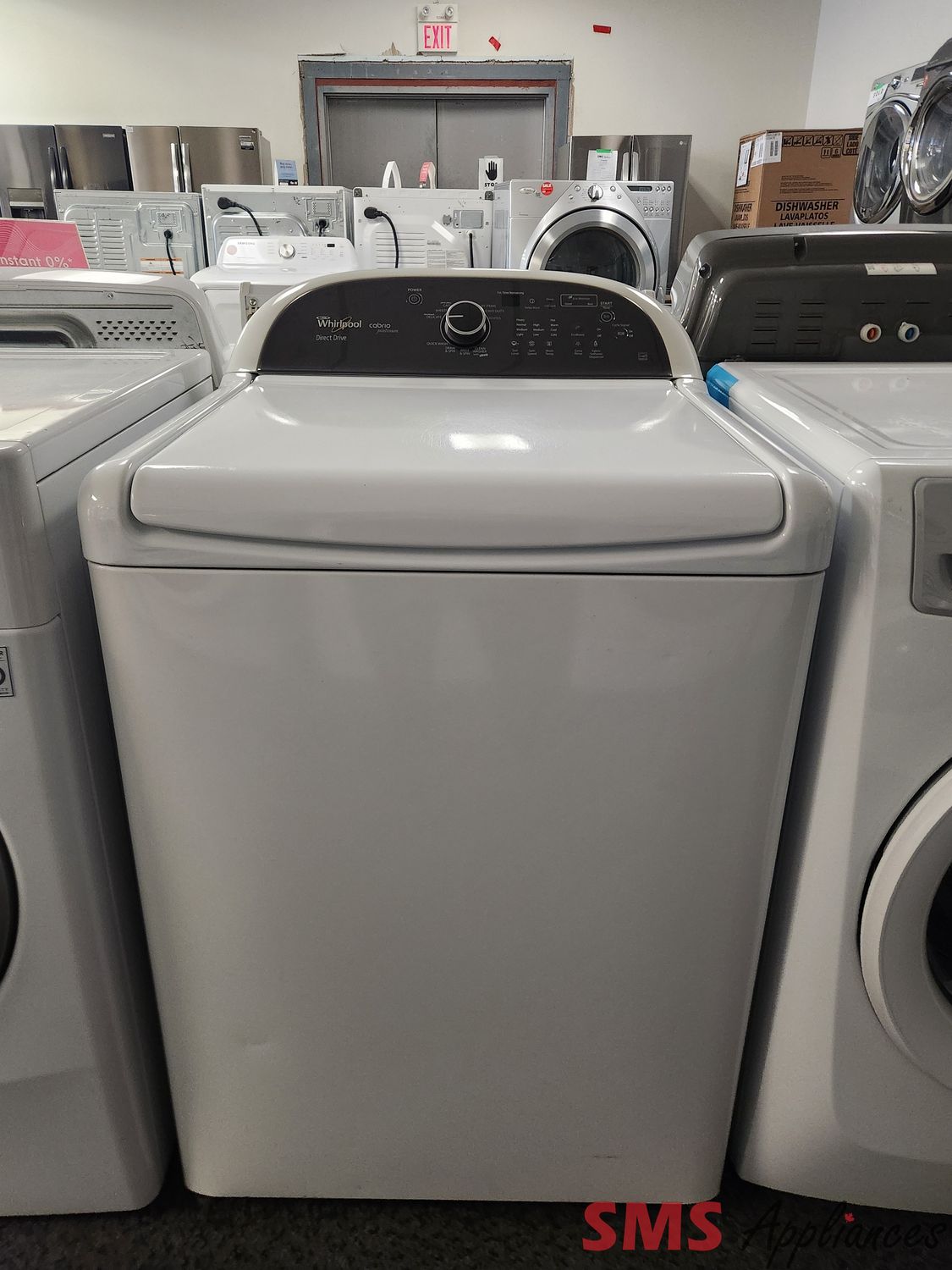 Whirlpool Top Load Washer WTW8000BW