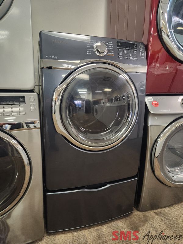 Samsung Dryer With Pedestal DV405ETPAGR Samsung Dryer With Pedestal DV405ETPAGR
