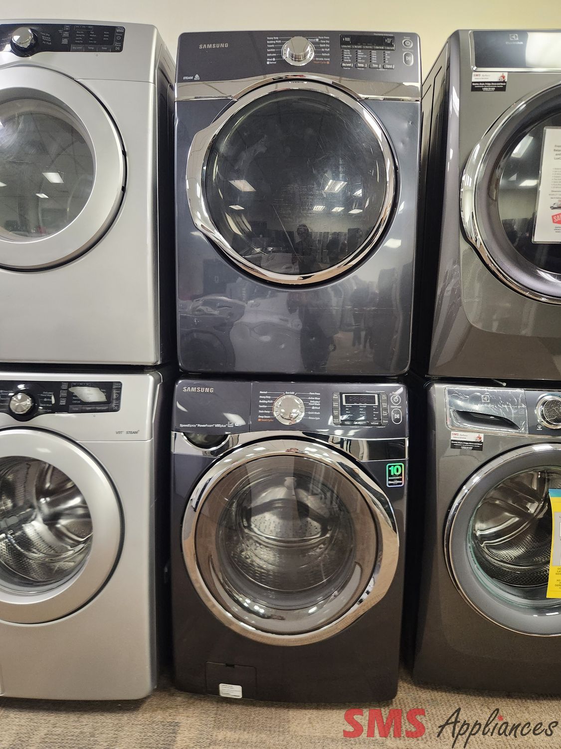 Samsung Washer & Dryer Set DV405ETPAGR/WF455ARGSGR