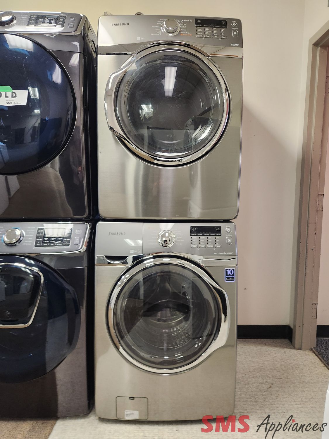 Samsung Washer & Dryer Set DV431AEP/WF431ABP