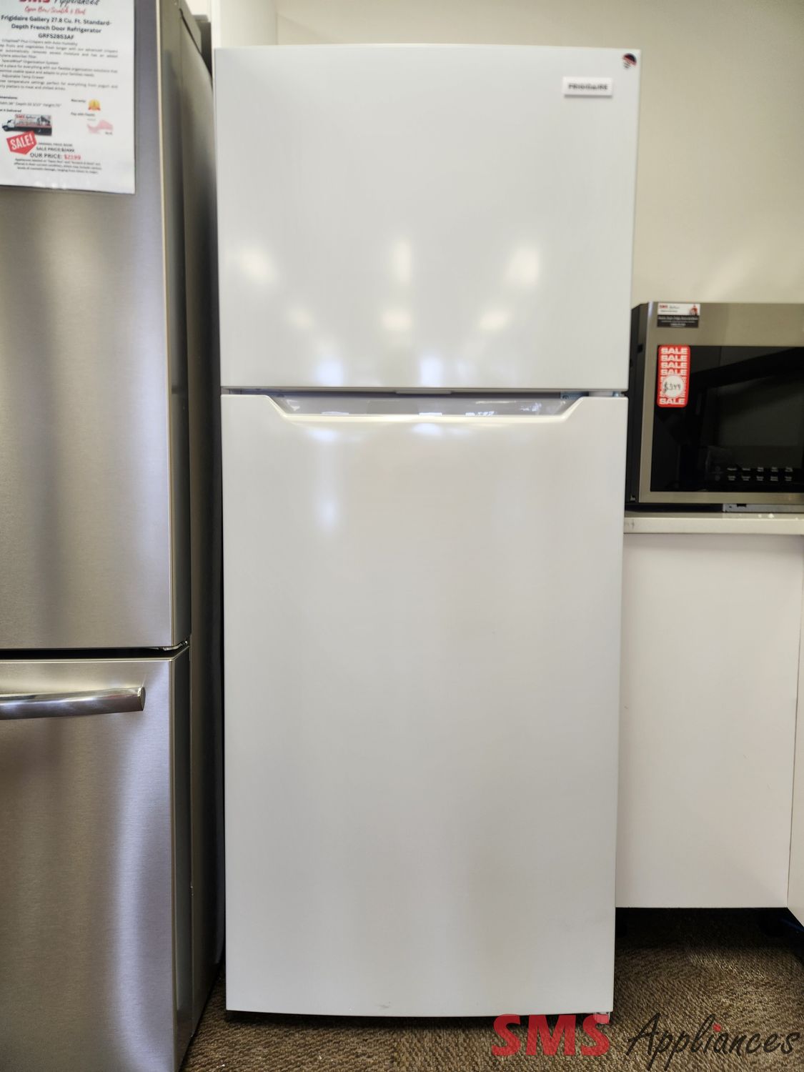 Open Box - Scratch & Dent Frigidaire 28" Top Mount Fridge FFHT1822UW