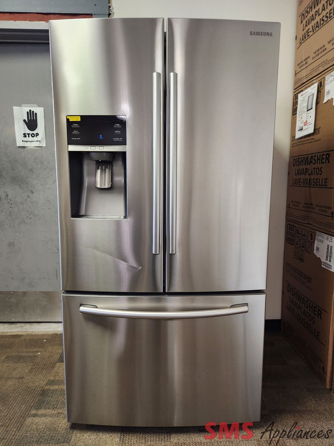 Samsung 36" French Door Fridge RF28HFEDBSR
