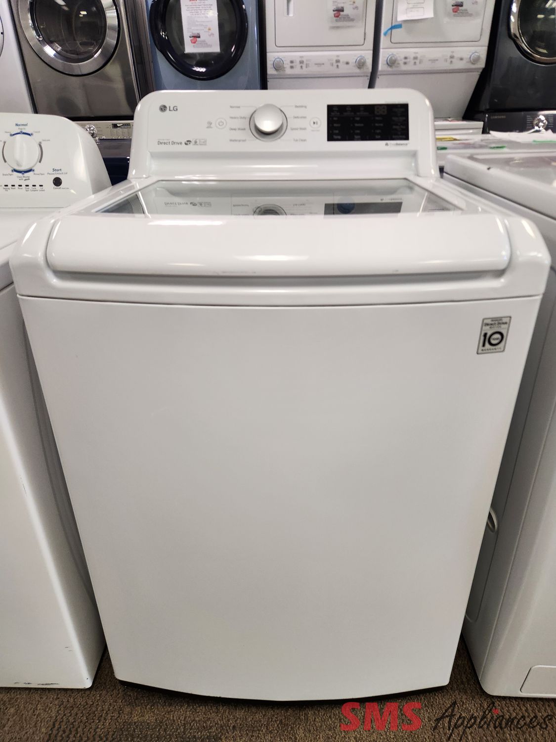 LG Top Load Washer WT7100CW