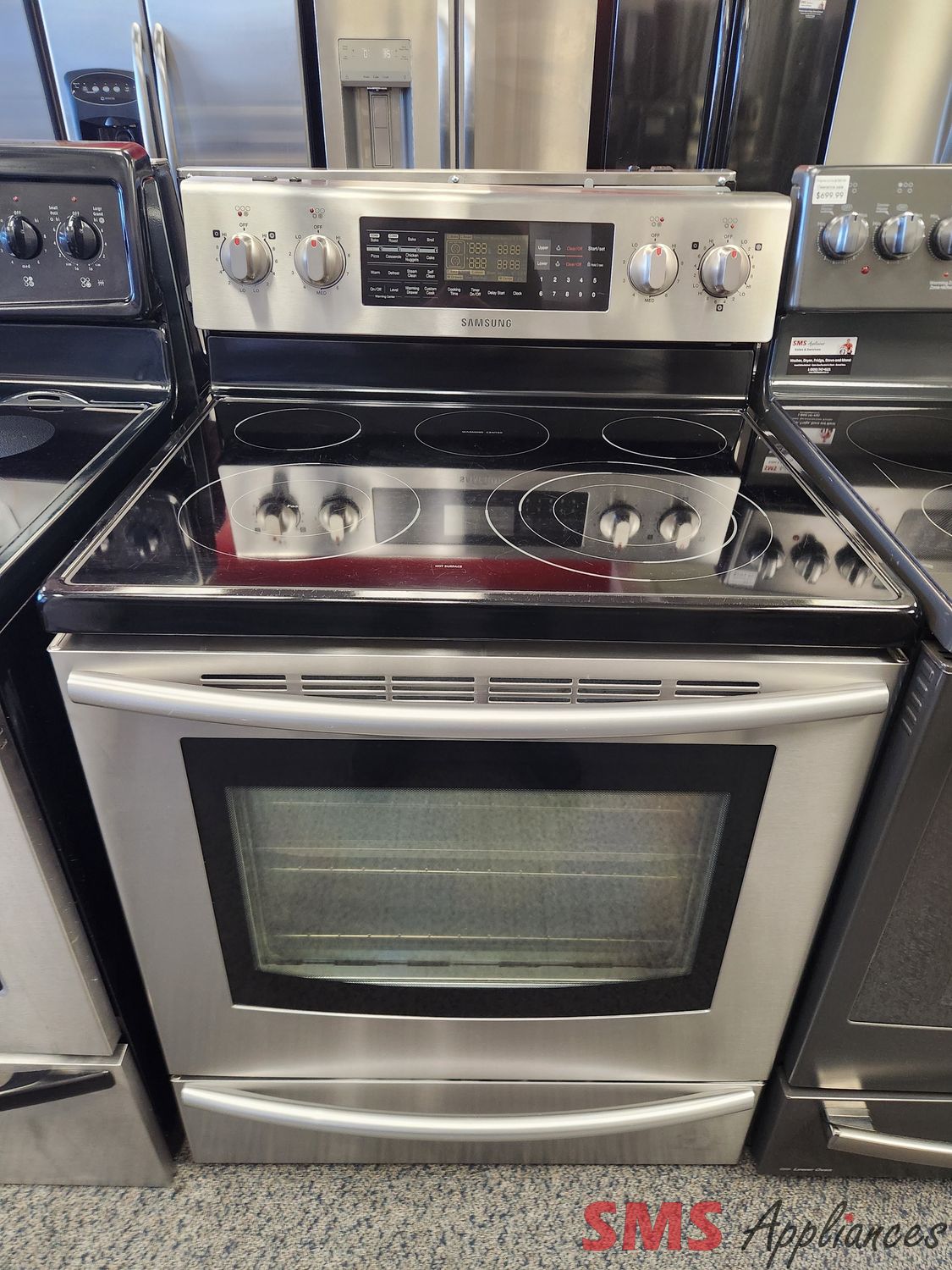 Samsung Glass Top Stove FE710DRS