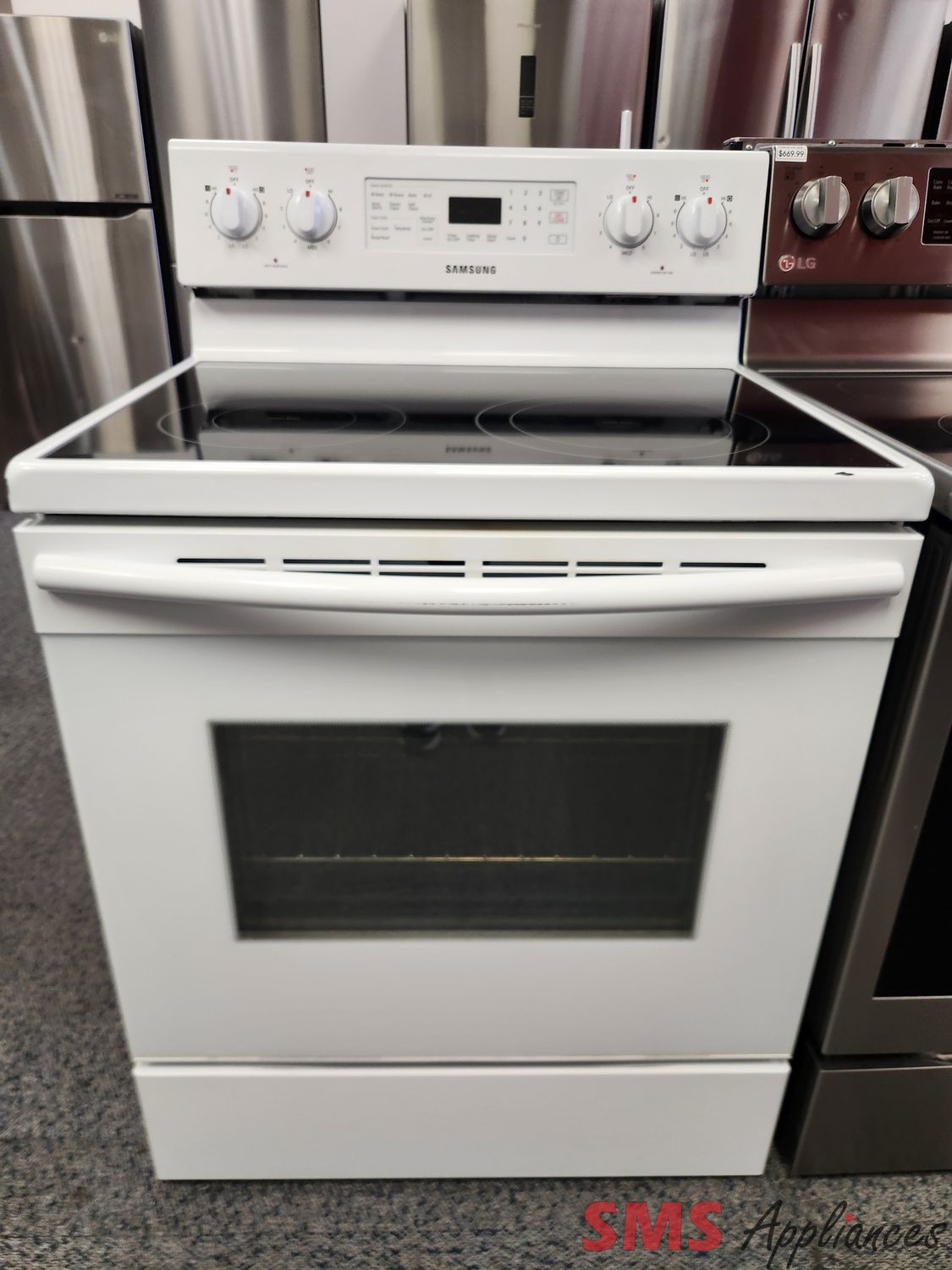 Samsung Glass Stove NE59M43905W/AC