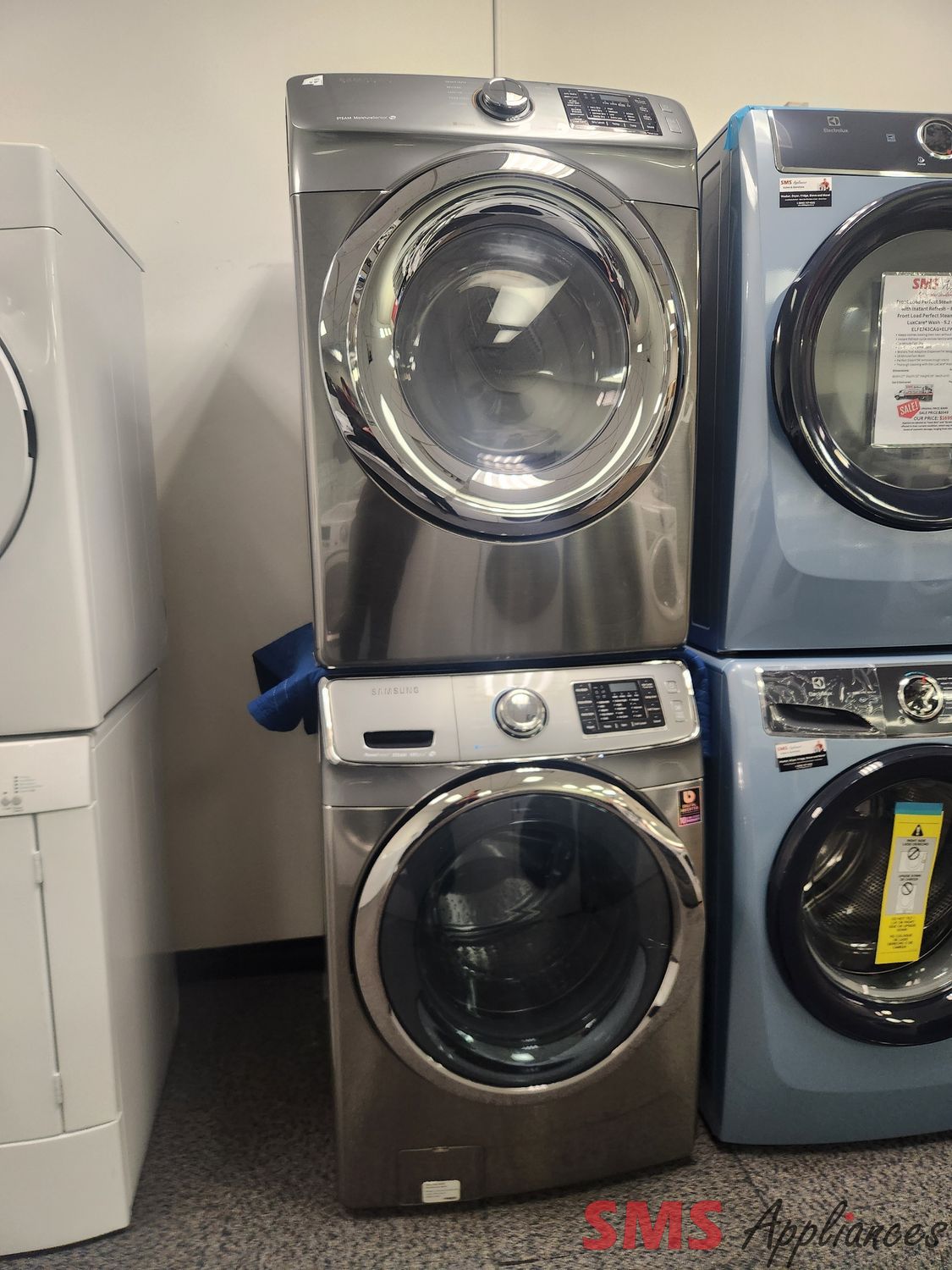 Samsung Washer & Dryer Set WF45H6100AP/DV42H5200EP