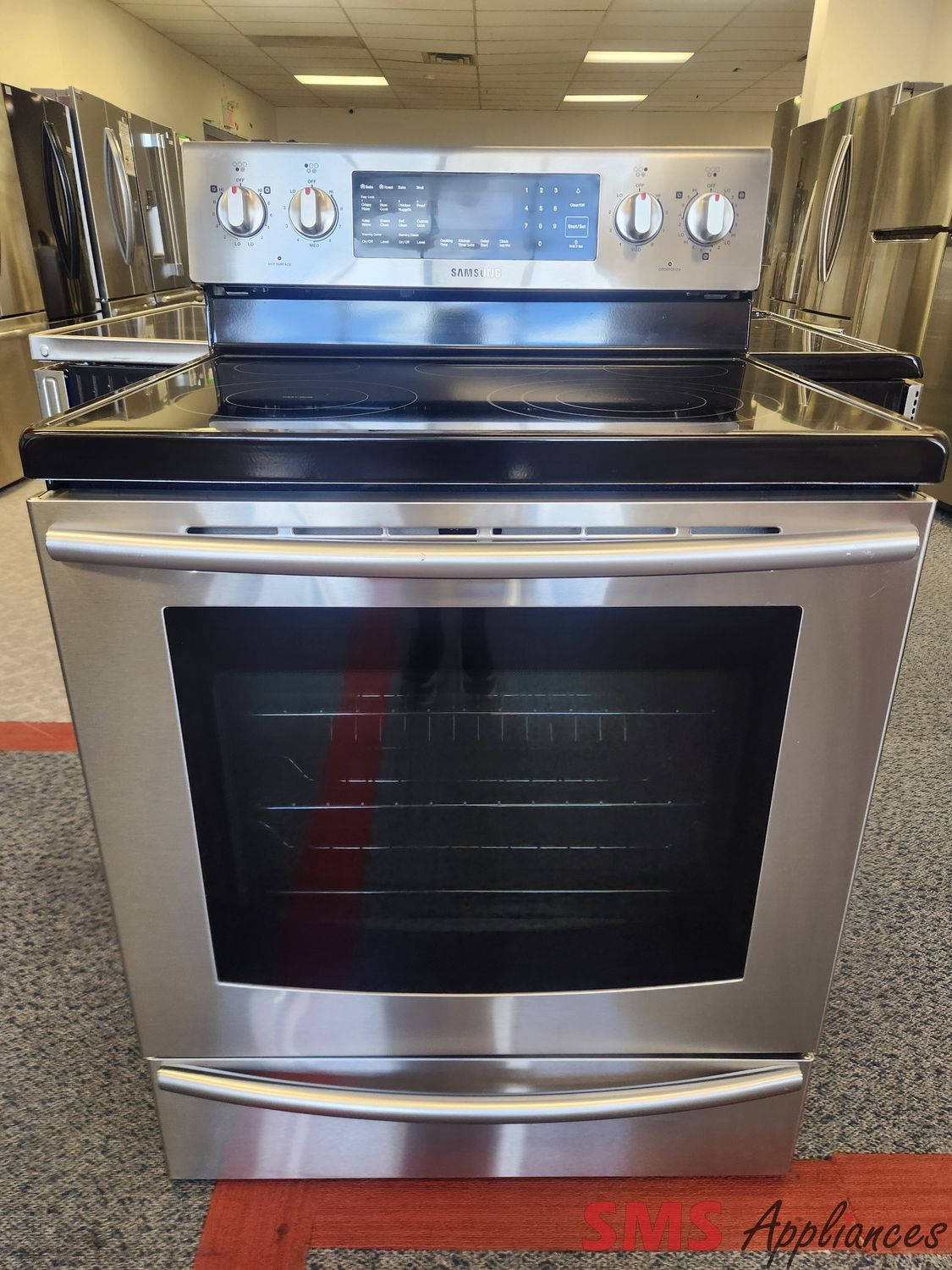 Samsung Glass Top Stove NE597R0ABSR