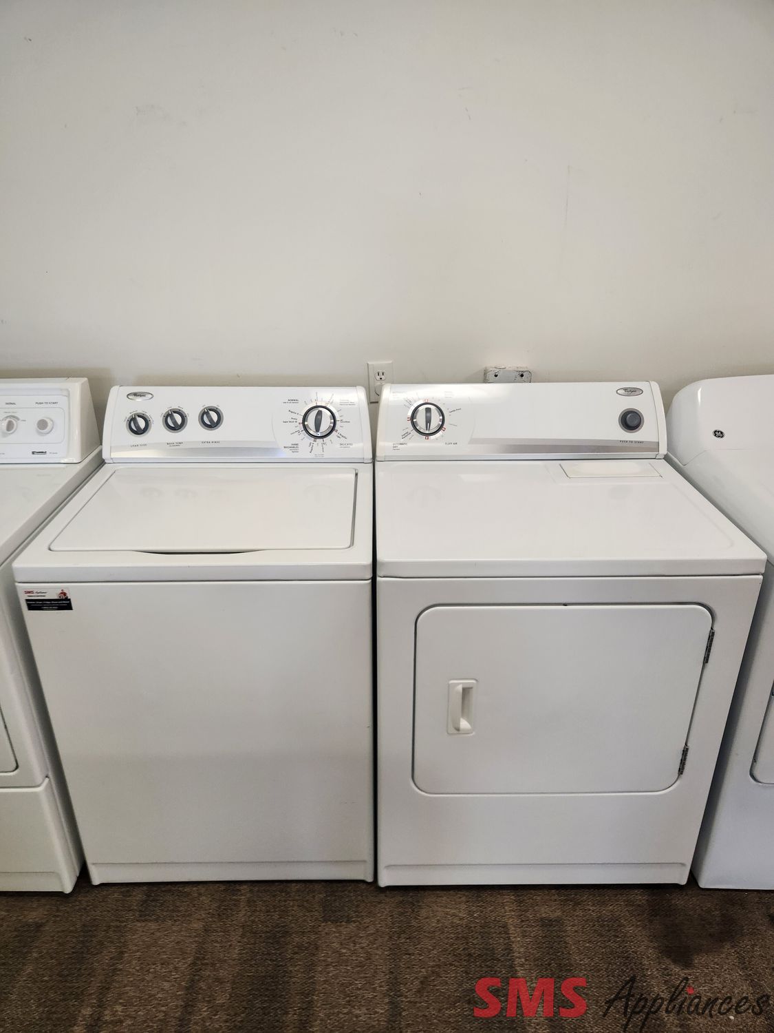 Whirlpool Washer & Dryer Set WTW5500SQ/YWED5300SQ