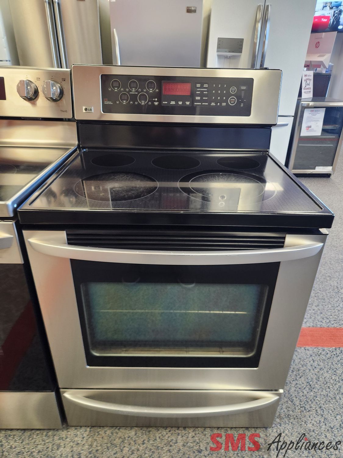 LG Glass Top Stove LSC5683WS