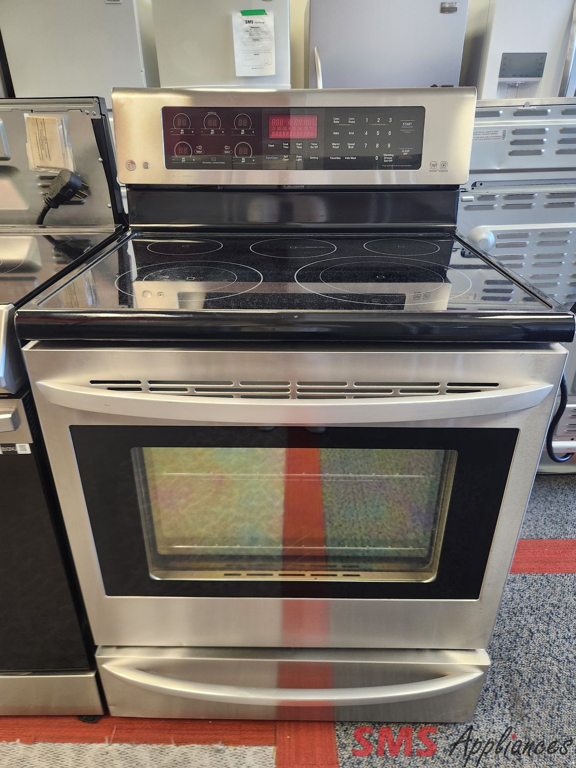 LG Glass Top Stove LRE6387S