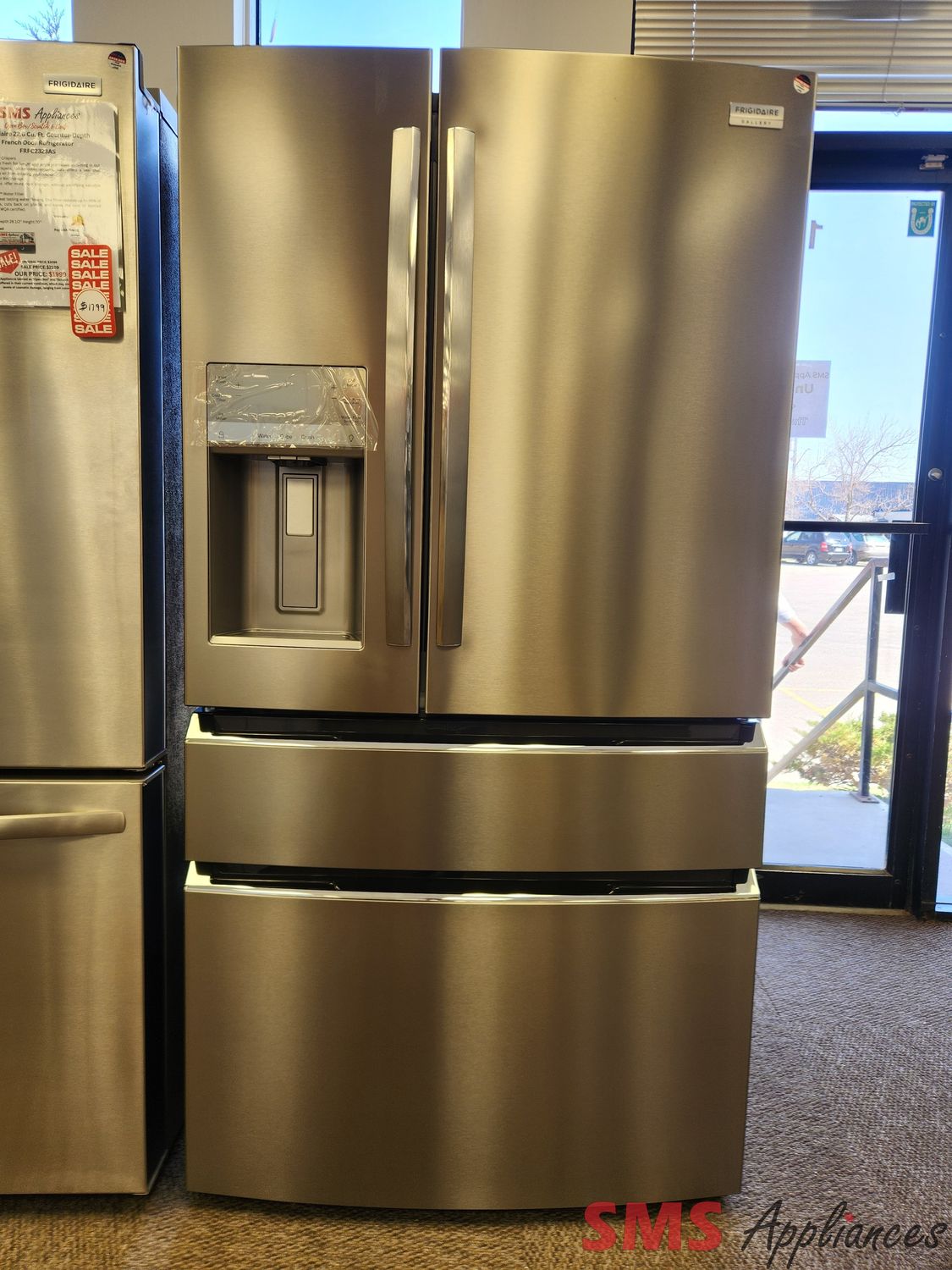 Open Box - Scratch & Dent Frigidaire Gallery 36" 4-Door French Door Fridge GRMC2273CF