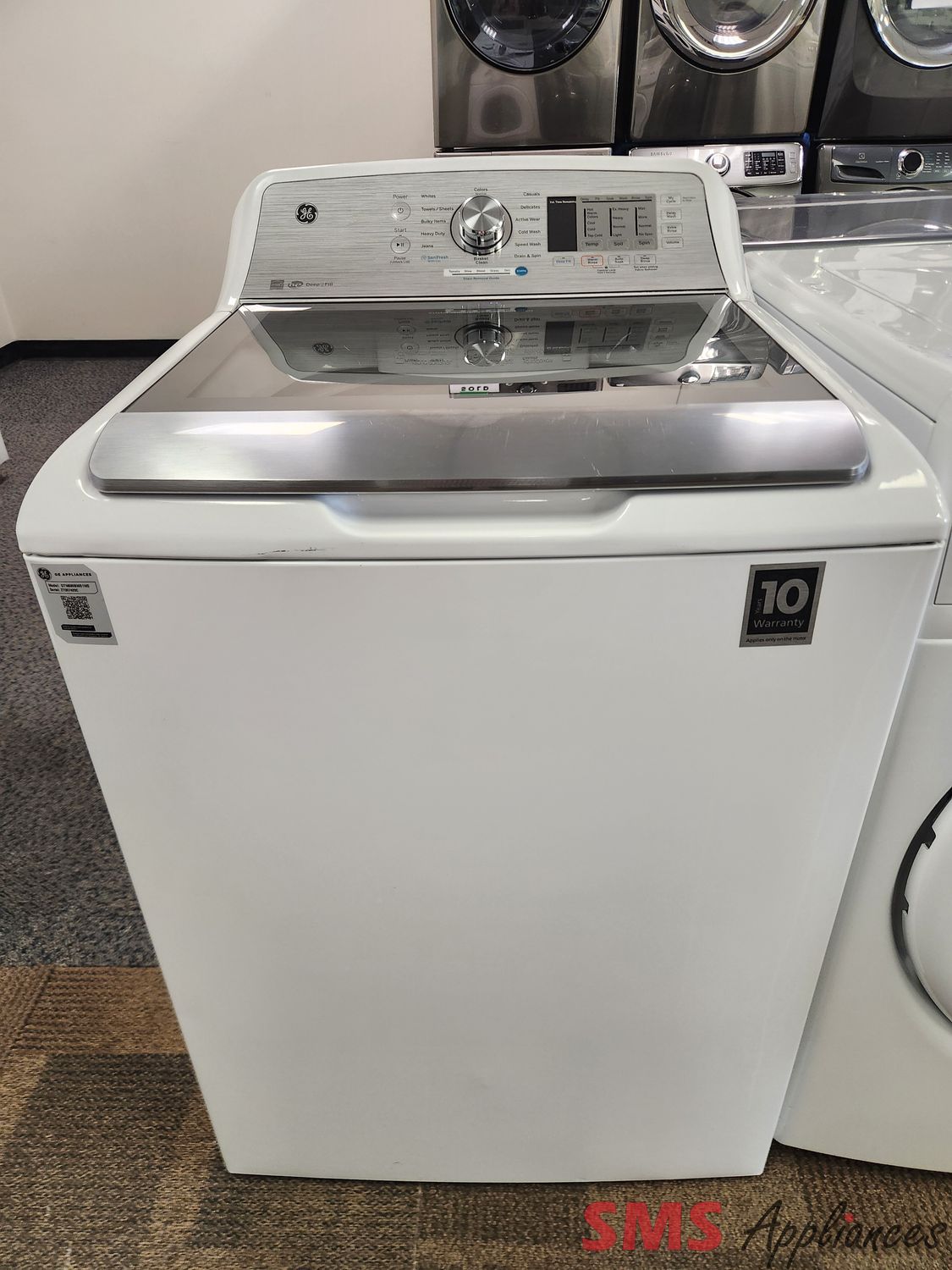 GE Top Load Washer GTW680BMR1WS