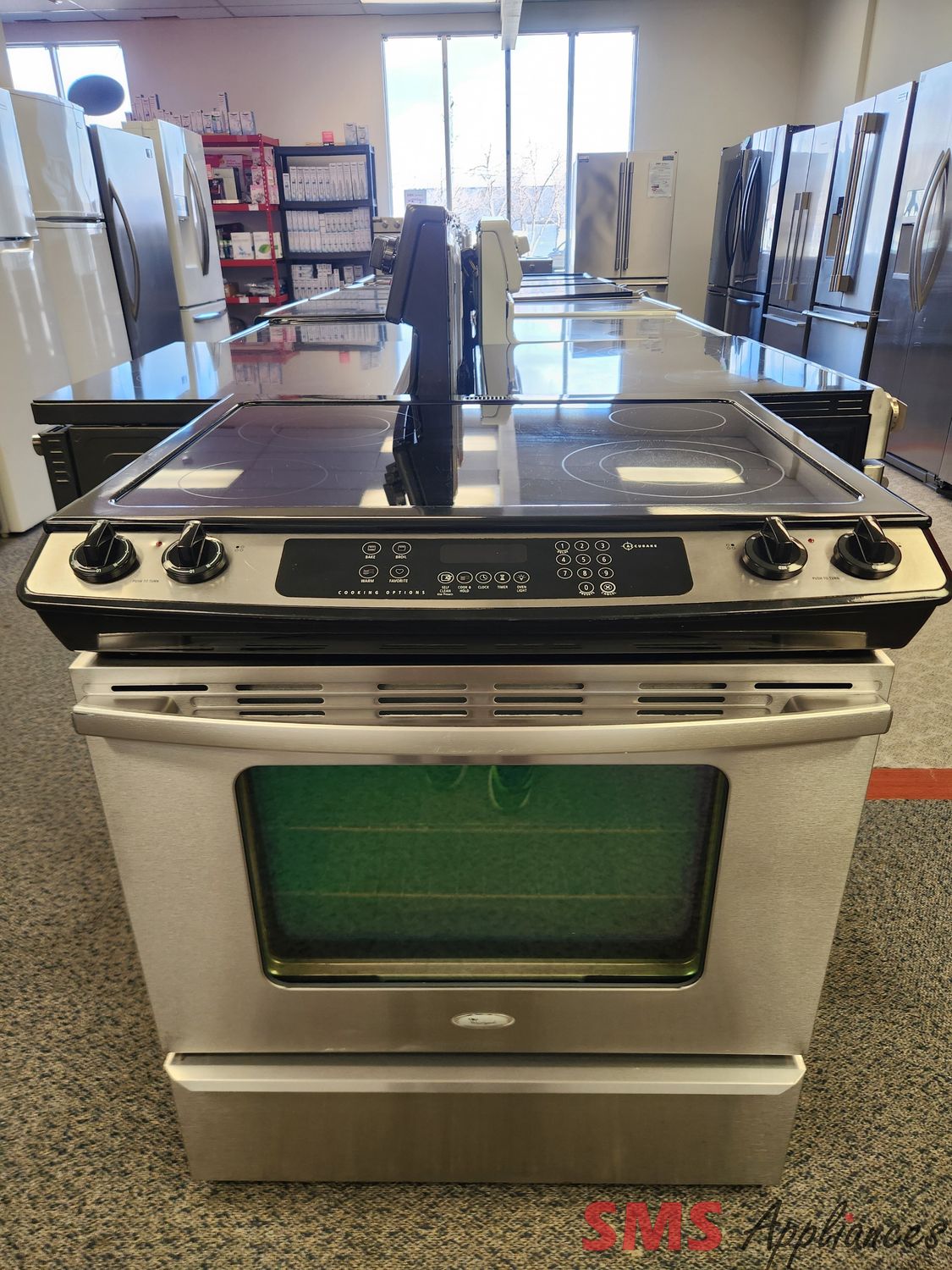 Whirlpool Glass Top Stove YGY397LXUS