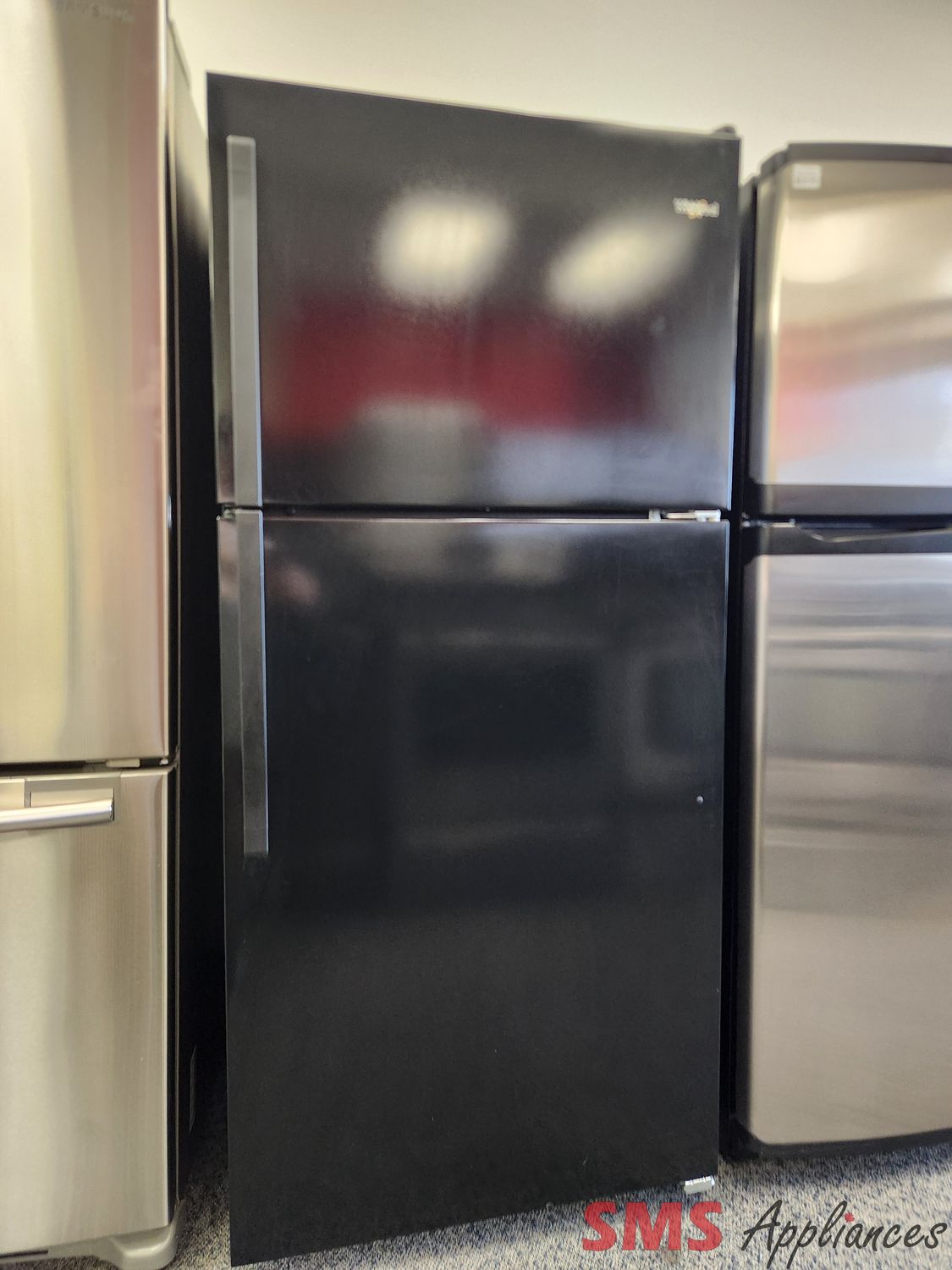 Whirlpool 30" Top Mount Fridge WRT318FZDB05