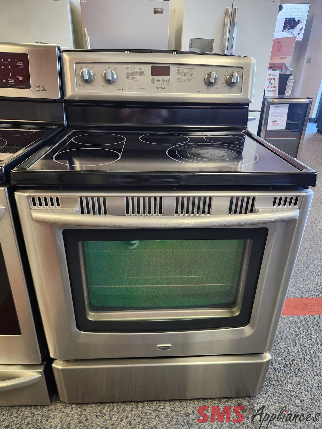 Maytag Glass Top Stove YMER8875XS