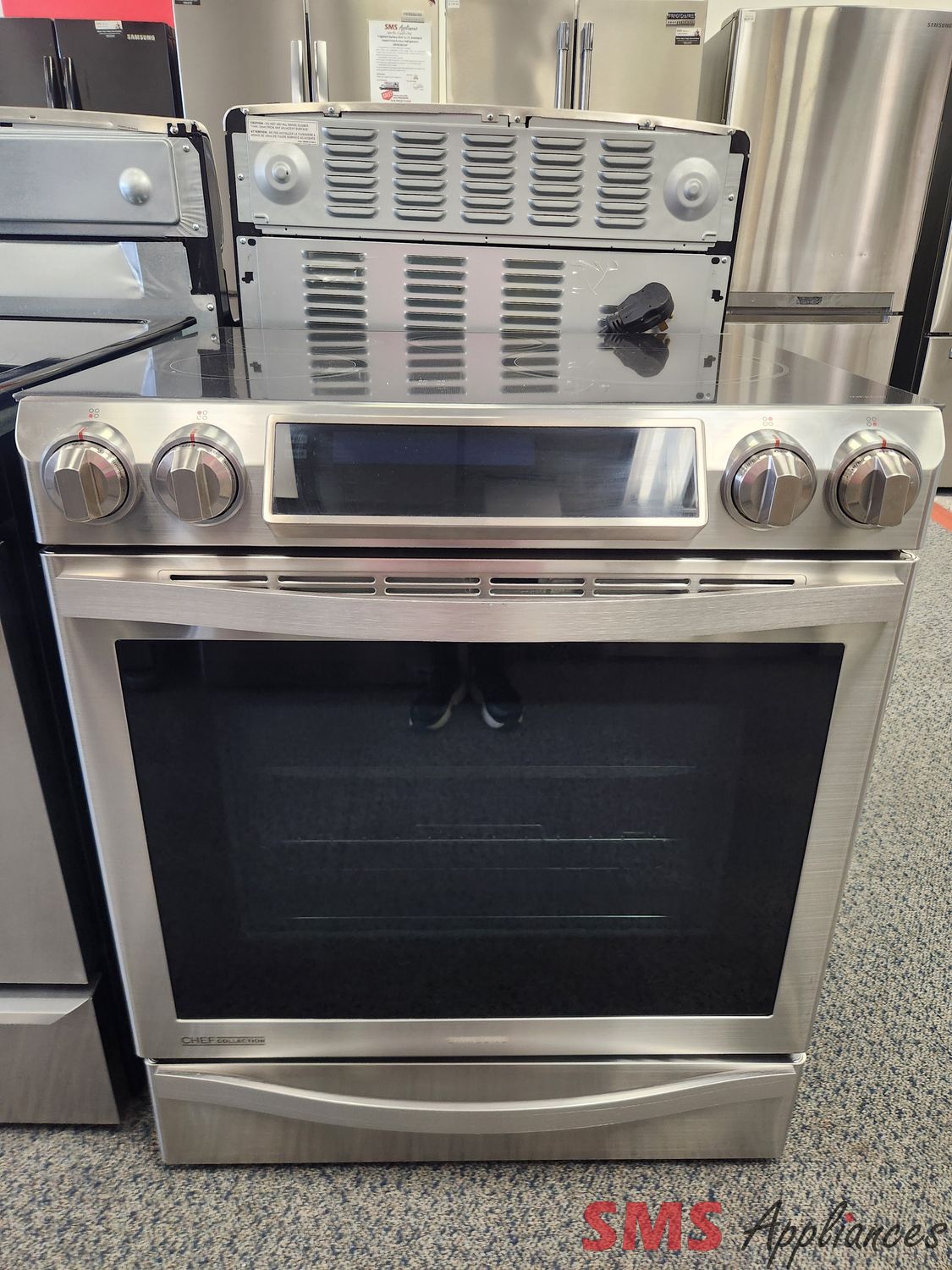 Samsung induction Glass Top Stove NE58H9970WS
