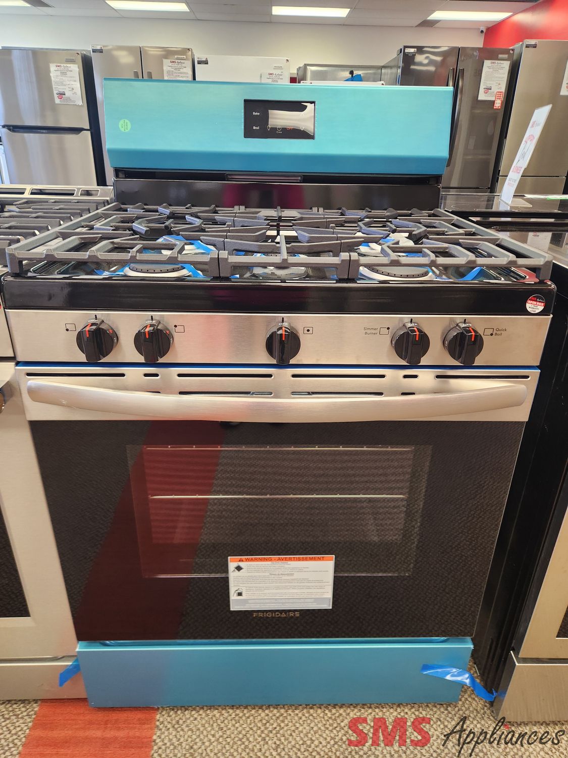 Open Box - Scratch & Dent Frigidaire Gas Top Stove FCRG3052BS