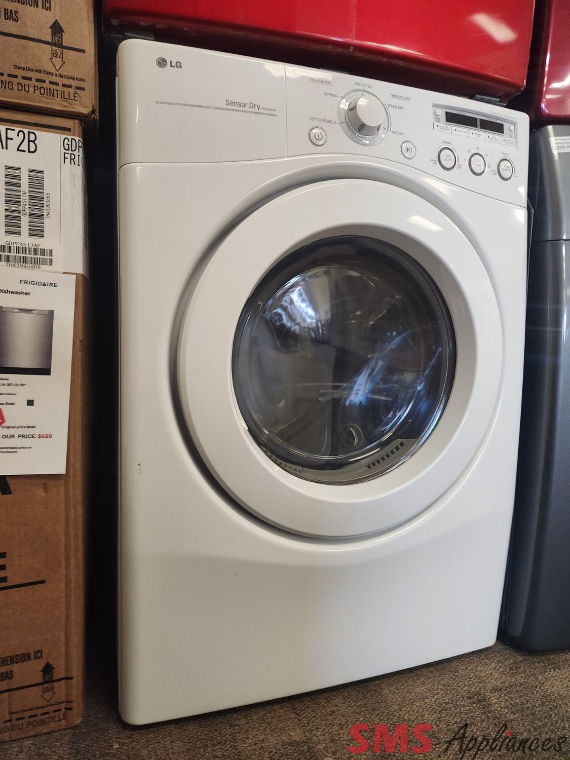 LG Dryer DLE2020W