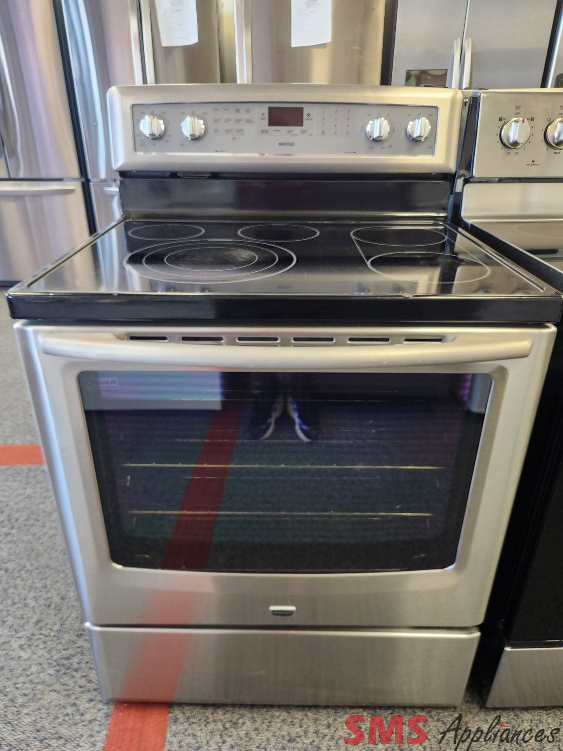 Maytag Glass Top Stove YMER8880BS