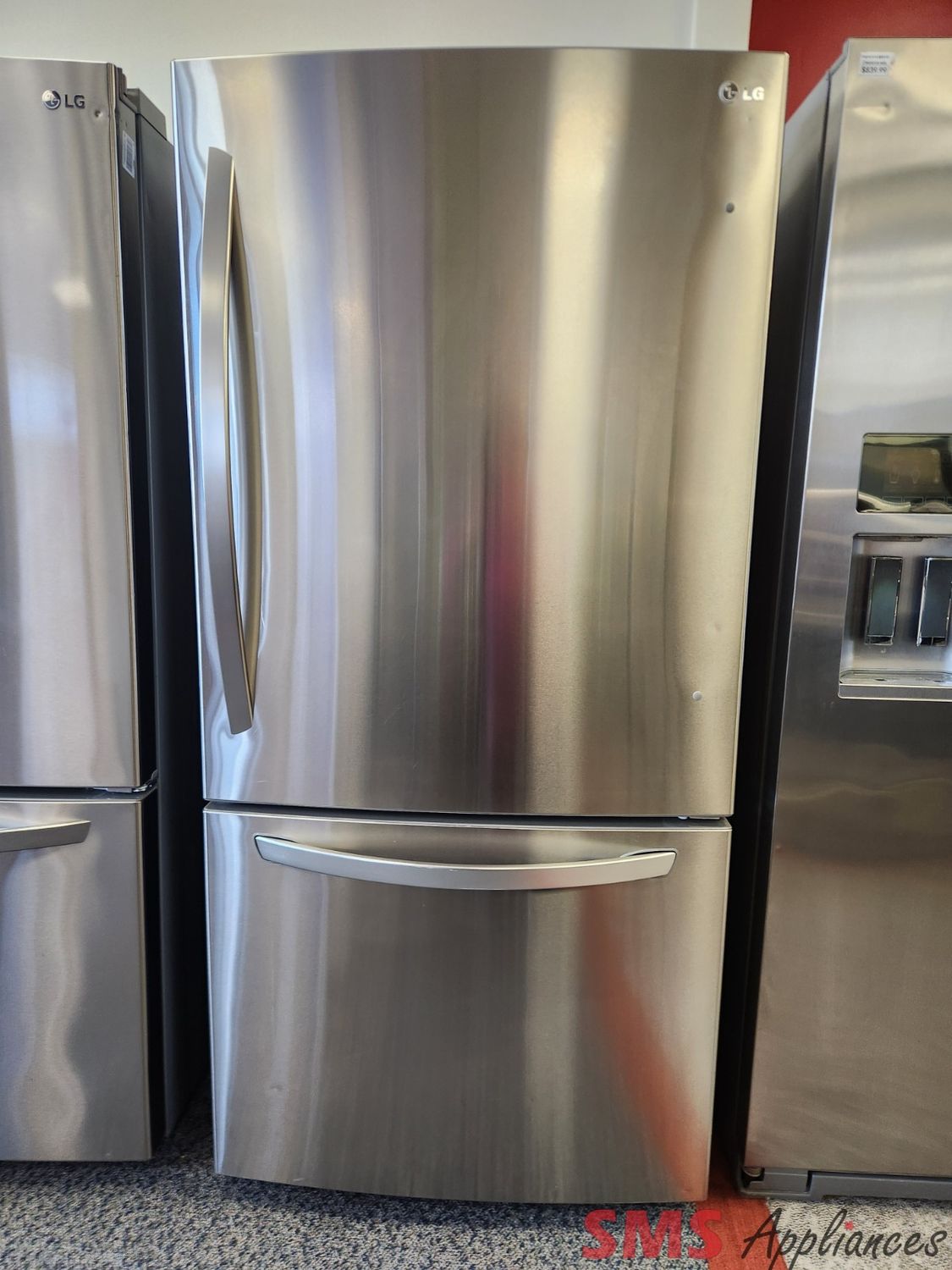 LG 33" Bottom Mount Fridge LDC24370ST