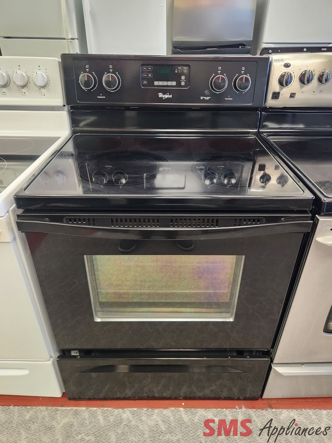 Whirlpool Glass Top Stove YWFE530C0AB0