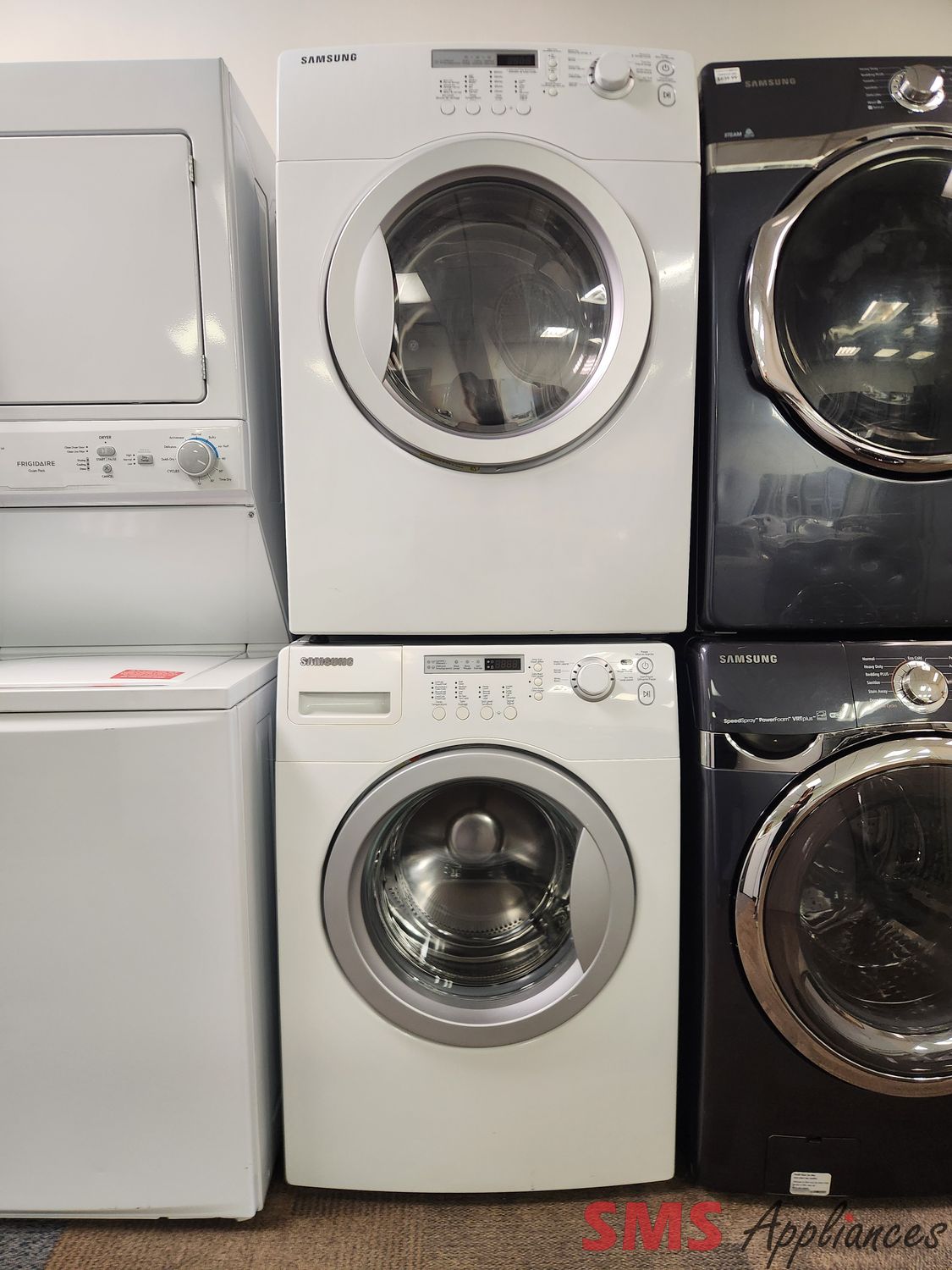 Samsung Washer & Dryer Set DV203AEW/WF203ANW